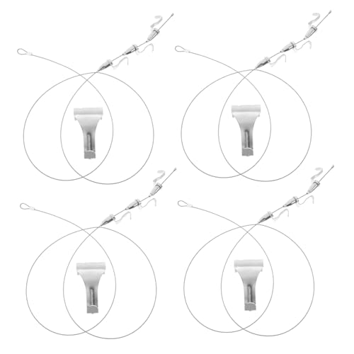 TEHAUX 4 Stück Teiliges Bilderrahmen Aufhängeset Verstellbare Haken für Bilderleisten Robustes Aufhängesystem mit Innovativem Schienendesign für Flexible und Einfache Anpassung TEHAUX 4 Stück Teiliges Bilderrahmen Aufhängeset Verstellbare Haken für Bilderleisten Robustes Aufhängesystem mit Innovativem Schienendesign für Flexible und Einfache Anpassung von TEHAUX
