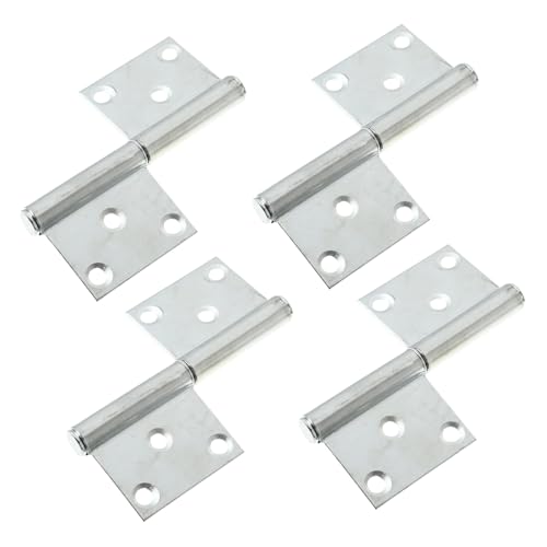 TEHAUX 4 Stück Teiliges Flachscharnier mit Hydraulischem Dämpfer Verzinktes Eisen Robustes Flaggenartiges Scharnier für Schranktüren Geräuscharm Hohe Tragkraft Elektrolytisch Behandelt TEHAUX 4 Stück Teiliges Flachscharnier mit Hydraulischem Dämpfer Verzinktes Eisen Robustes Flaggenartiges Scharnier für Schranktüren Geräuscharm Hohe Tragkraft Elektrolytisch Behandelt von TEHAUX
