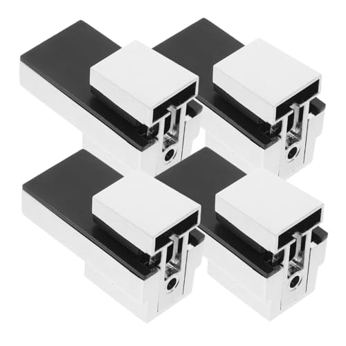 TEHAUX 4 Stück Teiliges Glas träger Stabile Halterung für Glasregale Einfache Montage Platzsparend und Vielseitig für Küche Bad Glas Holzregale Geeignet TEHAUX 4 Stück Teiliges Glas träger Stabile Halterung für Glasregale Einfache Montage Platzsparend und Vielseitig für Küche Bad Glas Holzregale Geeignet von TEHAUX