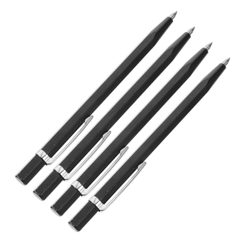 TEHAUX 4 Stück Teiliges Gravurstift mit Wolframcarbidspitze Vielseitiger Metall und Glas Anreißer Ergonomisch für Heimwerker und Profis Präzise Linienstärken für Renovierung und Handwerk von TEHAUX