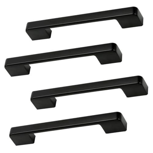 TEHAUX 4 Stück Teiliges Küchenschrankgriffe aus Metall mit Schrauben Ergonomische Türgriffe mit Gebogenem Design Glatte Oberfläche Langlebig und Vielseitig für Schränke Türen Garagen und TEHAUX 4 Stück Teiliges Küchenschrankgriffe aus Metall mit Schrauben Ergonomische Türgriffe mit Gebogenem Design Glatte Oberfläche Langlebig und Vielseitig für Schränke Türen Garagen und von TEHAUX