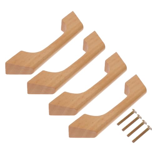 TEHAUX 4 Stück Teiliges Massivholz Schrankgriffe mit Lochabstand Robuste Holzgriffe für Schränke und Einfache Montage Langlebig und Vielseitig für Möbel Kleiderschränke Kommoden TEHAUX 4 Stück Teiliges Massivholz Schrankgriffe mit Lochabstand Robuste Holzgriffe für Schränke und Einfache Montage Langlebig und Vielseitig für Möbel Kleiderschränke Kommoden von TEHAUX