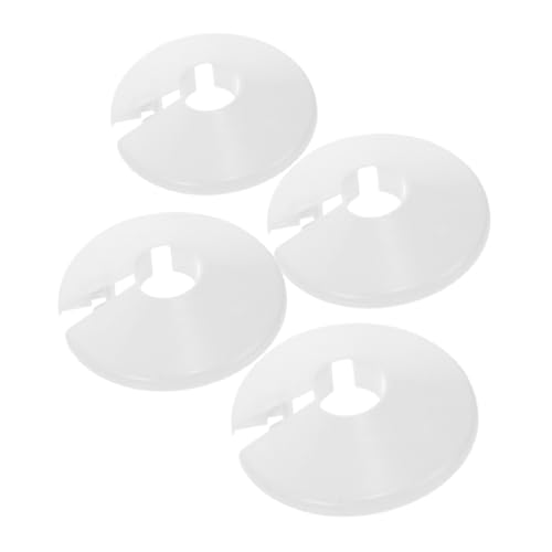 TEHAUX 4 Stück Teiliges PVC Rohrabdeckungsset Weiß Runde Wasserrohr-verkleidung für Bad Küche Robuste Langlebige Rohrhüllen zur Wanddurchführung Einfache Montage Vielseitig Einsetzbar für TEHAUX 4 Stück Teiliges PVC Rohrabdeckungsset Weiß Runde Wasserrohr-verkleidung für Bad Küche Robuste Langlebige Rohrhüllen zur Wanddurchführung Einfache Montage Vielseitig Einsetzbar für von TEHAUX