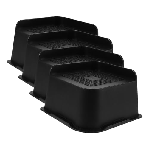 TEHAUX 4 Stück Teiliges Rutschfeste Möbel Erhöhungen aus Robustem Gummi Geeignet für Bett Sofa Couch Schrank und Waschmaschine Stabil und Langlebig Einsetzbar für Zuhause und Büro TEHAUX 4 Stück Teiliges Rutschfeste Möbel Erhöhungen aus Robustem Gummi Geeignet für Bett Sofa Couch Schrank und Waschmaschine Stabil und Langlebig Einsetzbar für Zuhause und Büro von TEHAUX