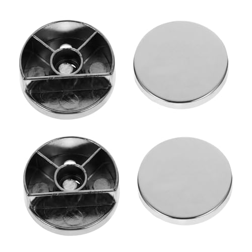 TEHAUX 4 Stück Teiliges Spiegelhalter Langlebiger Zinklegierung Runde Glas klemmhalter mit Hochglänzender Oberfläche Praktische Wandhalterung für Badezimmerspiegel und Möbelglasplatten TEHAUX 4 Stück Teiliges Spiegelhalter Langlebiger Zinklegierung Runde Glas klemmhalter mit Hochglänzender Oberfläche Praktische Wandhalterung für Badezimmerspiegel und Möbelglasplatten von TEHAUX