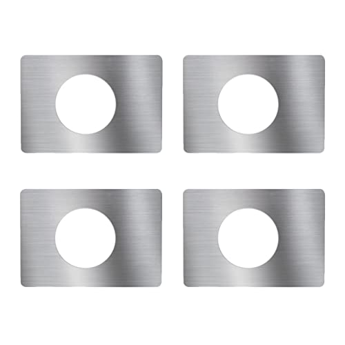 TEHAUX 4 Stück Teiliges Türverstärkungsset Türschloss Reparaturplatte für Metalltüren Zusätzliche und Einfache Installation Passend für Standardtüren TEHAUX 4 Stück Teiliges Türverstärkungsset Türschloss Reparaturplatte für Metalltüren Zusätzliche und Einfache Installation Passend für Standardtüren von TEHAUX