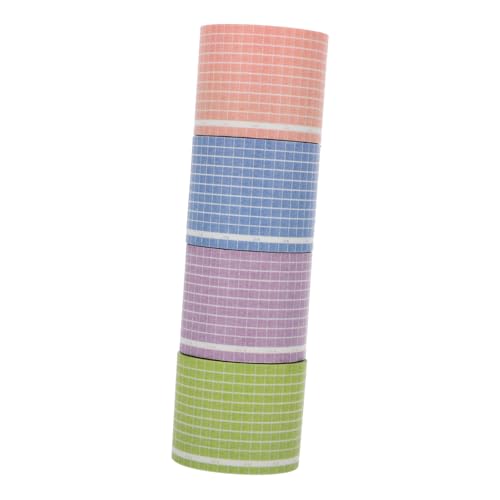 TEHAUX 4 Stück Teiliges Washi Tape Breit Dekoratives Scrapbook Klebeband Leicht Abreißbar Rückstandsfrei Entfernbar Vielseitig für Tagebuch Geschenkverpackung DIY Zufällige Farbe TEHAUX 4 Stück Teiliges Washi Tape Breit Dekoratives Scrapbook Klebeband Leicht Abreißbar Rückstandsfrei Entfernbar Vielseitig für Tagebuch Geschenkverpackung DIY Zufällige Farbe von TEHAUX