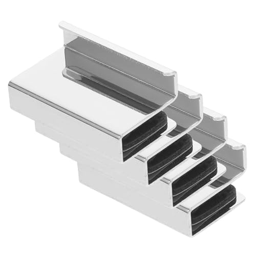 TEHAUX 4 Stück Türgriff Ersatz Robuste Türzieher für oder Vitrinen Elegante Vielseitige Anwendung Küche Bad und Möbeln von TEHAUX
