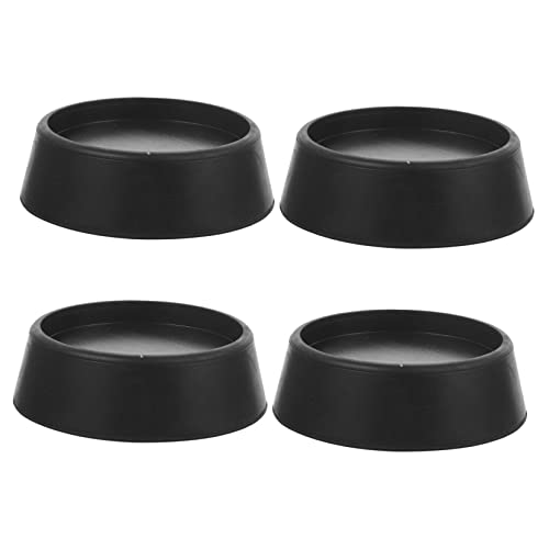 TEHAUX 4 Stück Vibrationspads für Waschmaschine und Möbel Rutschfeste Gummifüße mit Hoher Tragfähigkeit Verschleißfest Stoßdämpfend und Geräuschreduzierend Einfache Montage ohne Werkzeug TEHAUX 4 Stück Vibrationspads für Waschmaschine und Möbel Rutschfeste Gummifüße mit Hoher Tragfähigkeit Verschleißfest Stoßdämpfend und Geräuschreduzierend Einfache Montage ohne Werkzeug von TEHAUX