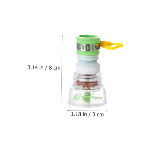 TEHAUX 4 Stück Wasserhahnaufsatz Schwenkbar mit Aktivkohlefilter Sprühkopf Spritzschutz und Filter Erweiterbar für Küchenarmatur Einfach zu Montieren Rotierendes Design für Bad und Spüle TEHAUX 4 Stück Wasserhahnaufsatz Schwenkbar mit Aktivkohlefilter Sprühkopf Spritzschutz und Filter Erweiterbar für Küchenarmatur Einfach zu Montieren Rotierendes Design für Bad und Spüle von TEHAUX