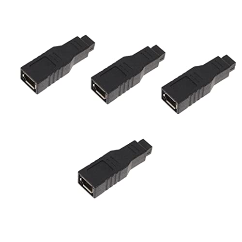 TEHAUX 4 Stück -Adapter Kabel Fw400 Auf Fw800 Datenübertragungskonverter Ssd-Laptop 400 Bis 800 Kabel Adapterkabel Für Digitalkamera Kabel Fw800 Notebook Rechner Schusslinie Abs von TEHAUX