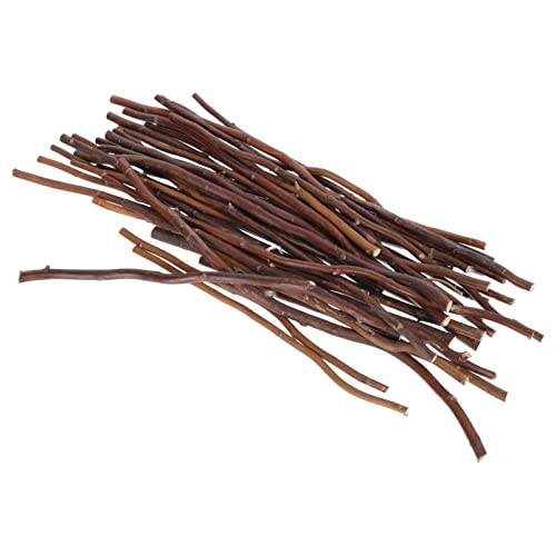 TEHAUX 40 Stück DIY Zweig- Kaffee-Farbene Synthetische Zweige Für Bastelarbeiten 30 Cm Handwerksstäbe Von Der Natur Inspirierte Diy-Zubehör Für Feiertagsdekorationen von TEHAUX