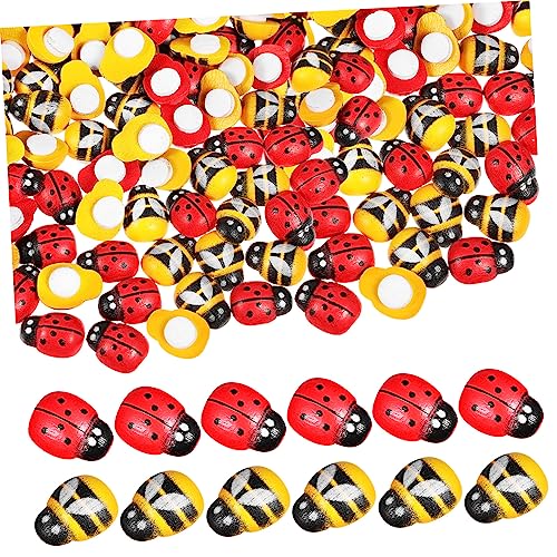 TEHAUX 400 Stück Bienen-holzaufkleber Bastelverzierungen Für Scrapbooking Wanddekorationsprojekte TEHAUX 400 Stück Bienen-holzaufkleber Bastelverzierungen Für Scrapbooking Wanddekorationsprojekte von TEHAUX