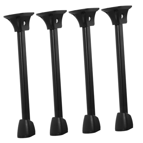 TEHAUX 4stücke Faltbare Tischbeine Aus Eisen Robuste Möbelbeine Für Esstisch Und Schreibtisch Höhenverstellbare Und Einfache Installation Für DIY-projekte von TEHAUX