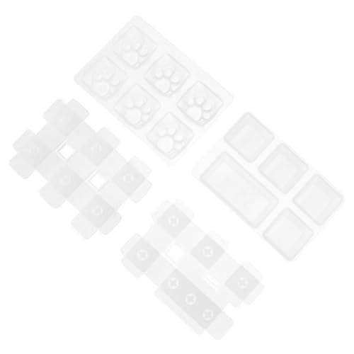 TEHAUX 4stücke Schlüssel Form Silikonform Kristall Epoxy Form Bastelwerkzeug Mechanische Tastatur Handwerk von TEHAUX
