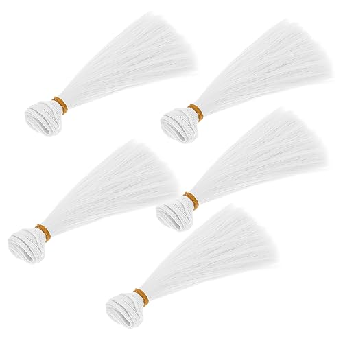 TEHAUX 5 Stück 15 cm Perücken Graue Perücke Haarpuppen Puppenhaarperücke Für Puppen Puppenhaarperücke Modepuppen Akademiepuppen Pixie Perücke Mit Glattem Haar Puppenherstellung TEHAUX 5 Stück 15 cm Perücken Graue Perücke Haarpuppen Puppenhaarperücke Für Puppen Puppenhaarperücke Modepuppen Akademiepuppen Pixie Perücke Mit Glattem Haar Puppenherstellung von TEHAUX
