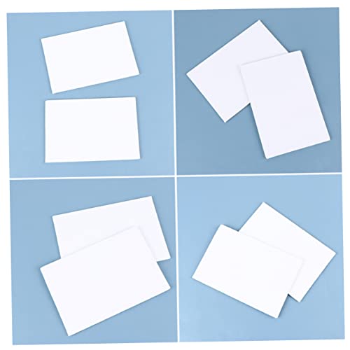 TEHAUX 5 Stück Ölgemäldetafel Bulk-leinwände Zum Malen Zeichenblock Für 8x10 Baumwollmalerei Malbrett Künstlertafel Künstler-ölfarbentafel Weiß von TEHAUX