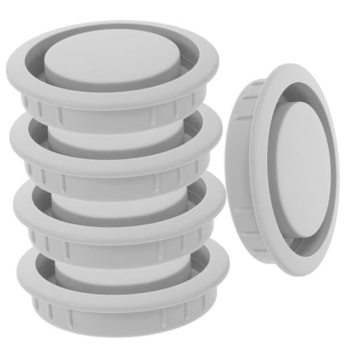 TEHAUX 5 Stück Runde Lüftungsgitter Abdeckungen aus Robustem Material Staub Windschutz Einfache Montage für Küchen Schrankschränke für Frische Luftzirkulation und Geruchsfreie Räume TEHAUX 5 Stück Runde Lüftungsgitter Abdeckungen aus Robustem Material Staub Windschutz Einfache Montage für Küchen Schrankschränke für Frische Luftzirkulation und Geruchsfreie Räume von TEHAUX