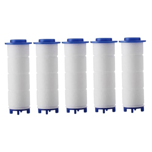 TEHAUX 5 Stück Teiliges Duschkopf Ersatzfilter Baumwollkern Wasserfilter für Sauberes Chlorfreies Duschen Effektive Sediment Schmutzfiltration Kompatibel mit Gängigen Duschköpfen TEHAUX 5 Stück Teiliges Duschkopf Ersatzfilter Baumwollkern Wasserfilter für Sauberes Chlorfreies Duschen Effektive Sediment Schmutzfiltration Kompatibel mit Gängigen Duschköpfen von TEHAUX