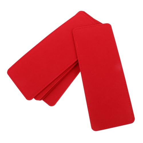 TEHAUX 5 Stück Teiliges Filz-totebag-bodenpolster mit Doppelter Verstärkung und Abgerundeten Ecken Stabile Taschenunterlage für Handtaschen Organizer Schützt vor Verformung und von TEHAUX