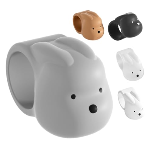 TEHAUX 5 Stück Teiliges Silikon Türgriffschutz mit Cartoon hasen Türknopf Stoßdämpfer für Wandschutz Geräuschreduzierende Türpuffer Weiche Türstopper in Verschiedenen Farben TEHAUX 5 Stück Teiliges Silikon Türgriffschutz mit Cartoon hasen Türknopf Stoßdämpfer für Wandschutz Geräuschreduzierende Türpuffer Weiche Türstopper in Verschiedenen Farben von TEHAUX