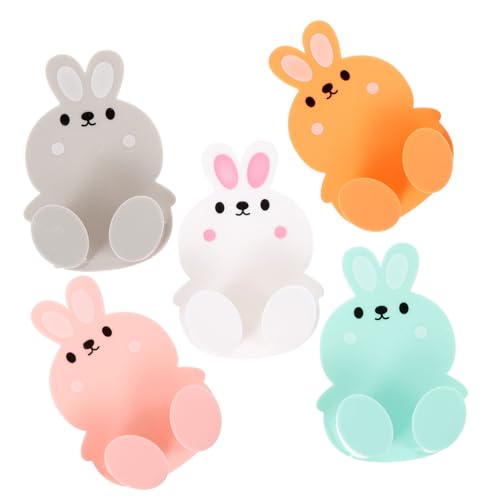 TEHAUX 5 Stück Teiliges Wandhaken aus Robustem Abs Selbstklebender Steckdosenhalter zur Kabelorganisation Vielseitiger Power Cord Holder für Zuhause und Büro in Weiß Orange TEHAUX 5 Stück Teiliges Wandhaken aus Robustem Abs Selbstklebender Steckdosenhalter zur Kabelorganisation Vielseitiger Power Cord Holder für Zuhause und Büro in Weiß Orange von TEHAUX