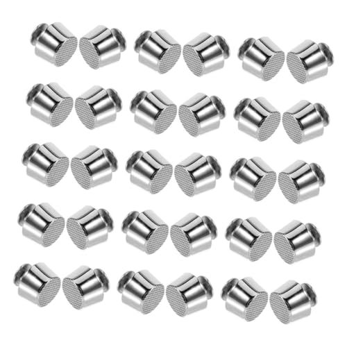 TEHAUX 50 Stück Metall Schraubnieten für Taschenboden Flachkopf Bag Sole Spikes Kratzfest Strapazierfähig rutschfeste Purse Feet Studs für Lederhandwerk und Reparatur TEHAUX 50 Stück Metall Schraubnieten für Taschenboden Flachkopf Bag Sole Spikes Kratzfest Strapazierfähig rutschfeste Purse Feet Studs für Lederhandwerk und Reparatur von TEHAUX