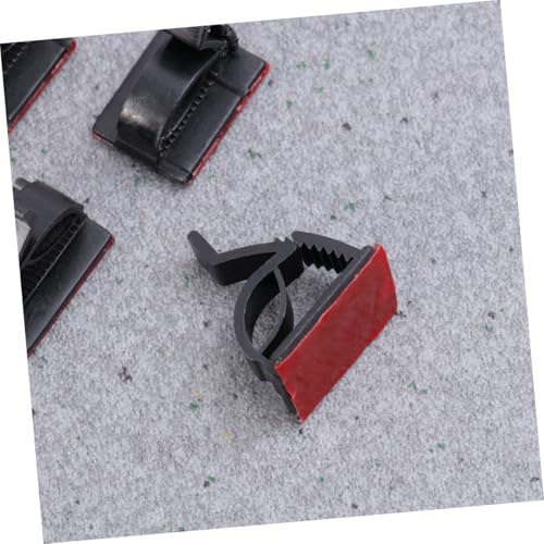 TEHAUX 50 Stück Selbstklebende Kabelclips mit hoher Haftung Verstellbare Kabelhalter aus langlebigem Kabelmanagement für Büro und Zuhause Geeignet für Metall Kunststoff Glas Holz und TEHAUX 50 Stück Selbstklebende Kabelclips mit hoher Haftung Verstellbare Kabelhalter aus langlebigem Kabelmanagement für Büro und Zuhause Geeignet für Metall Kunststoff Glas Holz und von TEHAUX