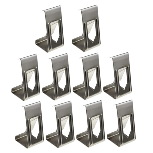 TEHAUX 50 Stück Teiliges Metallklammern für Bilderrahmen Silberne Federclips zum Einfachen Aufhängen von Holz und Leinwandrahmen Wiederverwendbare Rostfreie Rückwand Klemmen für Foto und TEHAUX 50 Stück Teiliges Metallklammern für Bilderrahmen Silberne Federclips zum Einfachen Aufhängen von Holz und Leinwandrahmen Wiederverwendbare Rostfreie Rückwand Klemmen für Foto und von TEHAUX