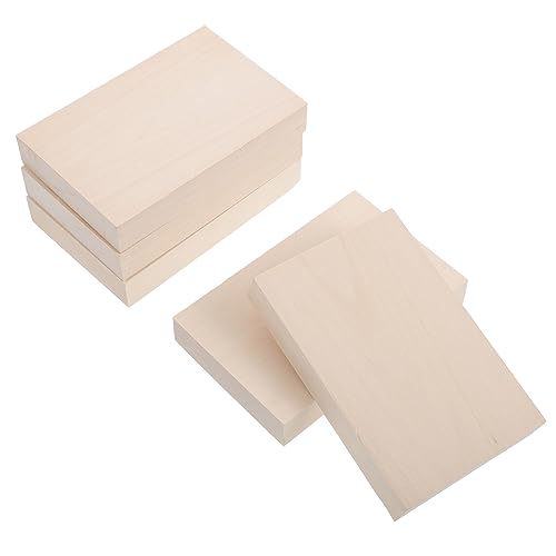 TEHAUX 5St geschnitztes Holz holzbauklötze holzbrikett Holzstich holzplatten holzbohlen leer Bastelteller selber machen Ausschnitte holz DIY material holzmaterial selber machen Linde TEHAUX 5St geschnitztes Holz holzbauklötze holzbrikett Holzstich holzplatten holzbohlen leer Bastelteller selber machen Ausschnitte holz DIY material holzmaterial selber machen Linde von TEHAUX