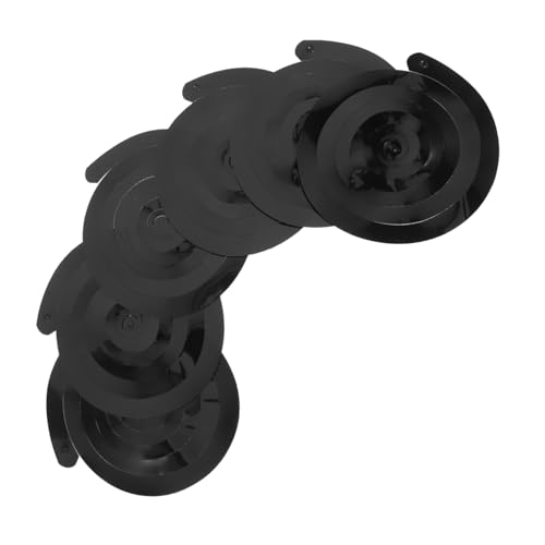 TEHAUX 6 Sätze PVC Spiraldekorationen zum Aufhängen Doppelschwänzige Spiralhänger für Partydeko Langlebige Spiral Deckendekorationen für Geburtstage Hochzeiten Halloween Einfache Montage von TEHAUX