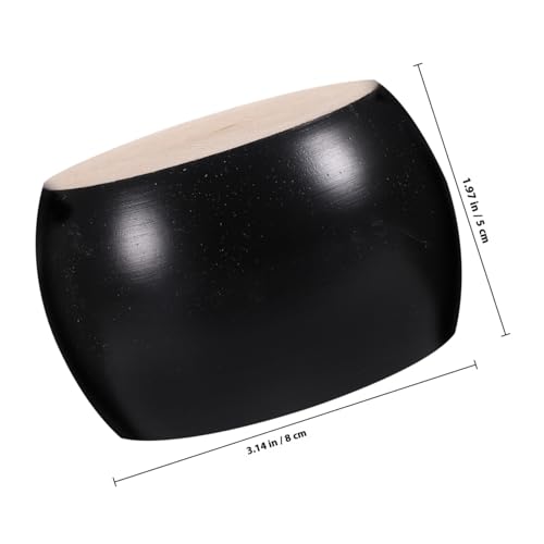 TEHAUX 6 Stück Massivholz Möbelbeine Stabile Möbelfüße für Sofa Bett Schrank Runde Holzfüße Einfach zu Montieren Langlebige Couch Risers für Möbelersatz und Heimdekor von TEHAUX