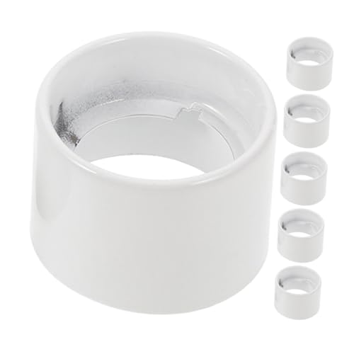 TEHAUX 6 Stück Metall Lampenschirm Haltering Gewinde Keramikfassung Adapter Ringe für Kronleuchter Tisch und Stehlampen Sichere Befestigung Einfache Montage TEHAUX 6 Stück Metall Lampenschirm Haltering Gewinde Keramikfassung Adapter Ringe für Kronleuchter Tisch und Stehlampen Sichere Befestigung Einfache Montage von TEHAUX