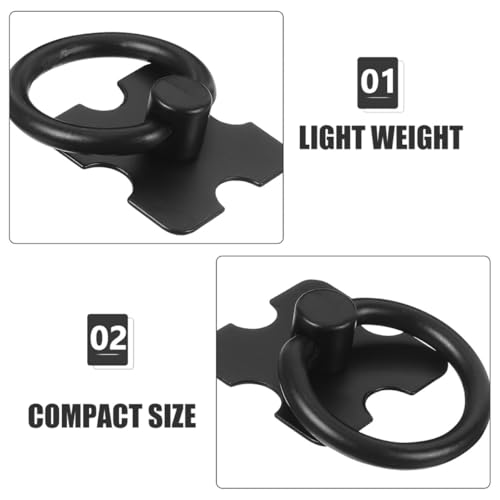 TEHAUX 6 Stück Schwarze Möbelknöpfe aus Zinklegierung Moderne Runde Schrankgriffe für Kommode Kleiderschrank Tv schrank und Einfache Installation Langlebig und Vielseitig Einsetzbar TEHAUX 6 Stück Schwarze Möbelknöpfe aus Zinklegierung Moderne Runde Schrankgriffe für Kommode Kleiderschrank Tv schrank und Einfache Installation Langlebig und Vielseitig Einsetzbar von TEHAUX