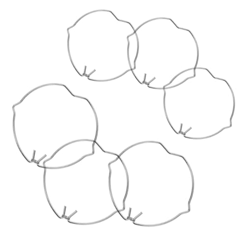 TEHAUX 6 Stück Teiliges Lampen federklammern für Einbaustrahler Hohe Elastizität Langlebige Metallclips zur Sicheren Befestigung von Decken spots Geeignet für Haushalt Büro und Gewerbe TEHAUX 6 Stück Teiliges Lampen federklammern für Einbaustrahler Hohe Elastizität Langlebige Metallclips zur Sicheren Befestigung von Decken spots Geeignet für Haushalt Büro und Gewerbe von TEHAUX