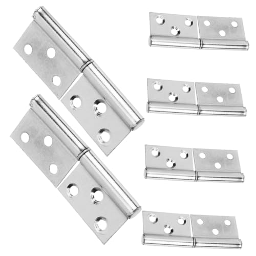 TEHAUX 6 Stück Teiliges Lift Off Scharniere Abnehmbare Türschaniere für Türen Fenster und Schränke Rostfrei und Langlebig Für Einfache Handhabung und Vielseitige Anwendungen TEHAUX 6 Stück Teiliges Lift Off Scharniere Abnehmbare Türschaniere für Türen Fenster und Schränke Rostfrei und Langlebig Für Einfache Handhabung und Vielseitige Anwendungen von TEHAUX