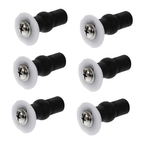 TEHAUX 6 Stück Toilettensitz Befestigungsset Schrauben und Stifte Wc Sitz Ersatz Zubehör Langlebig Rostfrei Einfach zu Montieren für Badezimmer TEHAUX 6 Stück Toilettensitz Befestigungsset Schrauben und Stifte Wc Sitz Ersatz Zubehör Langlebig Rostfrei Einfach zu Montieren für Badezimmer von TEHAUX