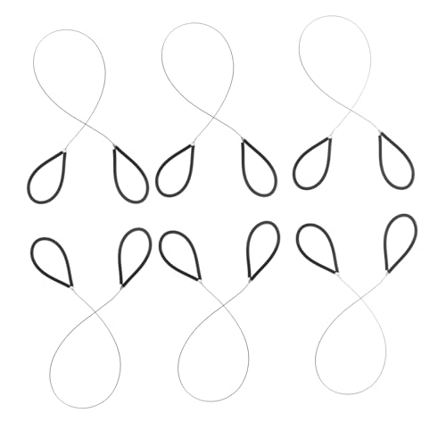 TEHAUX 6stücke Teiliges Werkzeug Aus Edelstahl Zum Schneiden Schwarzem Griff Für Präzise Bildhauung Geeignet Für Töpfer Und Tonkünstler TEHAUX 6stücke Teiliges Werkzeug Aus Edelstahl Zum Schneiden Schwarzem Griff Für Präzise Bildhauung Geeignet Für Töpfer Und Tonkünstler von TEHAUX