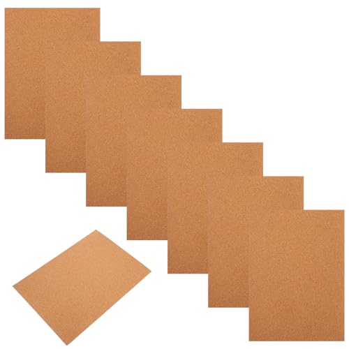TEHAUX 8 Stück Selbstklebende Korkplatten Zum Basteln: Rechteckige Korkplattenfliesen Für DIY-pinnwände, Untersetzer, Heimbüro-Dekoration, Schulnachrichtenanzeige TEHAUX 8 Stück Selbstklebende Korkplatten Zum Basteln: Rechteckige Korkplattenfliesen Für DIY-pinnwände, Untersetzer, Heimbüro-Dekoration, Schulnachrichtenanzeige von TEHAUX