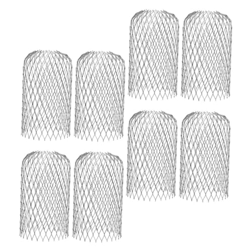 TEHAUX 8 Stück Teiliges Aluminium Dachrinnen Fallrohrschutz Erweiterbarer Laubfilter Rinnensieb Wetterfester Korrosionsbeständiger Downspout Guard für Flexible Passform an Fallrohren TEHAUX 8 Stück Teiliges Aluminium Dachrinnen Fallrohrschutz Erweiterbarer Laubfilter Rinnensieb Wetterfester Korrosionsbeständiger Downspout Guard für Flexible Passform an Fallrohren von TEHAUX