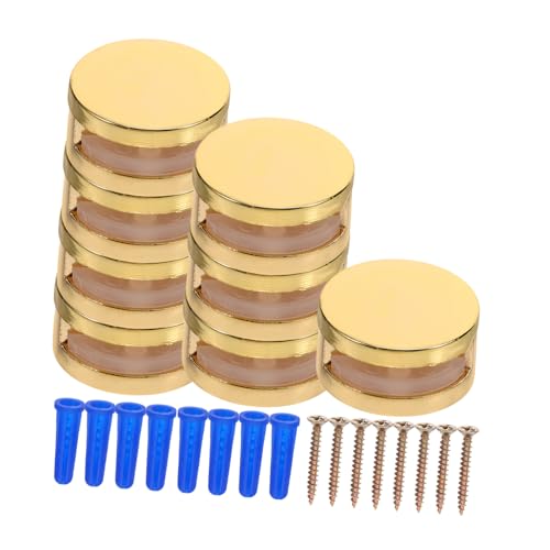 TEHAUX 8 Stück Teiliges Glas mirror Clips aus Robustem Zinklegierungsmaterial Stabile Wandhalterung für Badezimmer Wohnraumspiegel Vielseitige Glashalterung zur Sicheren Befestigung TEHAUX 8 Stück Teiliges Glas mirror Clips aus Robustem Zinklegierungsmaterial Stabile Wandhalterung für Badezimmer Wohnraumspiegel Vielseitige Glashalterung zur Sicheren Befestigung von TEHAUX