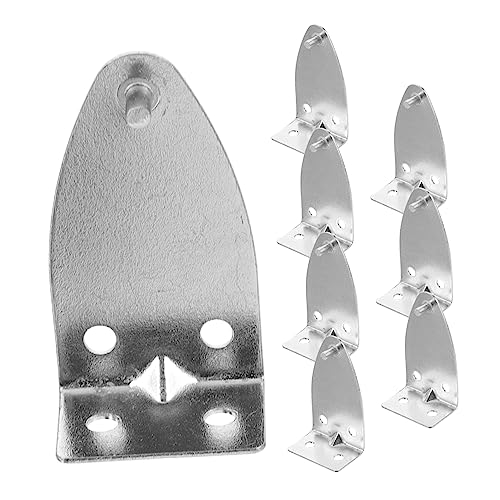 TEHAUX 8 Stück Teiliges Mini Jalousienhalterungen Metall Robuste Blind Brackets für Fensterdekoration für Schlafzimmer Wohnzimmer und Installieren und Langlebig von TEHAUX