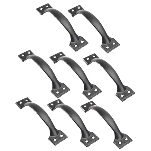 TEHAUX 8 x Griffe, einfache, altmodische Schrankgriffe für Türen, Kleiderschränke und langlebige, leichte Möbelbeschläge mit glattem Bogen-Design TEHAUX 8 x Griffe, einfache, altmodische Schrankgriffe für Türen, Kleiderschränke und langlebige, leichte Möbelbeschläge mit glattem Bogen-Design von TEHAUX