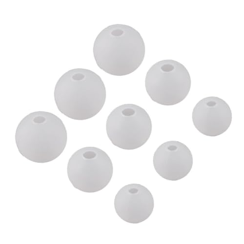 TEHAUX 9 Stück Teiliges DIY Epoxidharz Silikonform Kugelförmige Mini Stern Ball Gießform Wiederverwendbar Flexibel Für Schmuck Handwerk Herstellung TEHAUX 9 Stück Teiliges DIY Epoxidharz Silikonform Kugelförmige Mini Stern Ball Gießform Wiederverwendbar Flexibel Für Schmuck Handwerk Herstellung von TEHAUX