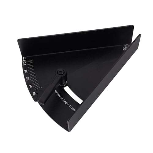 TEHAUX Aluminiumlegierung Winkelklemme Verstellbar Holzwerkzeug Präzise Einstellbar Breiter Klemmbereich für Bohren Dübel Möbelmontage DIY und Professionelle Holzbearbeitung TEHAUX Aluminiumlegierung Winkelklemme Verstellbar Holzwerkzeug Präzise Einstellbar Breiter Klemmbereich für Bohren Dübel Möbelmontage DIY und Professionelle Holzbearbeitung von TEHAUX
