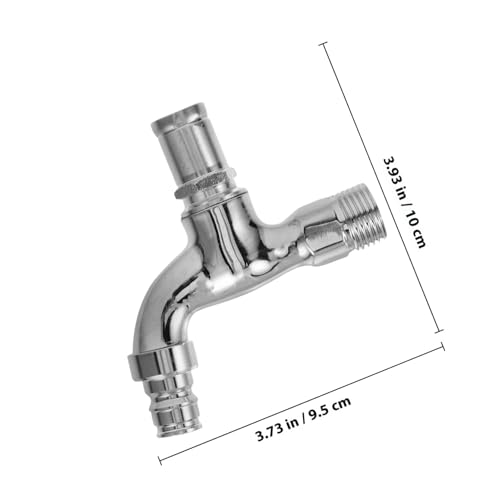 TEHAUX Anti diebstahl Außenwasserhahn mit Schloss und Schlüssel Langlebiger Küchen Waschbecken wasserhahn aus Robustem Legierungs material Einfache Montage Wassersparend und Sicher für TEHAUX Anti diebstahl Außenwasserhahn mit Schloss und Schlüssel Langlebiger Küchen Waschbecken wasserhahn aus Robustem Legierungs material Einfache Montage Wassersparend und Sicher für von TEHAUX