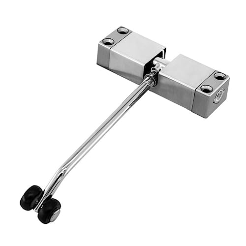 TEHAUX Automatischer Türschließer Selbstschließend Einfacher Türschließmechanismus Leise Sicher Für Zimmertür Schnelle Montage von TEHAUX