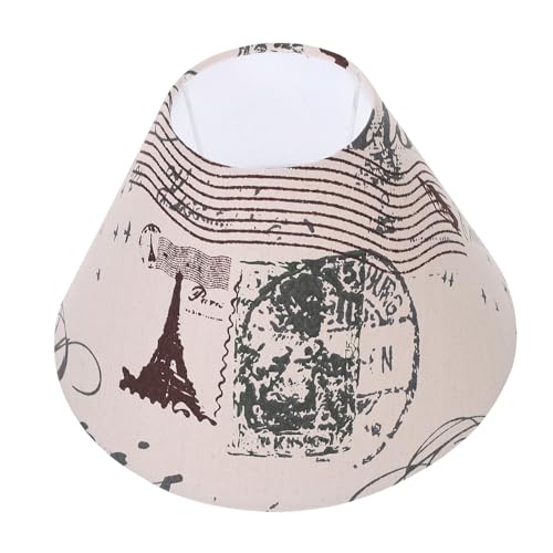 TEHAUX Bedruckter Lampenschirm Dekorativer Lichtschutz für Deckenlampe und Tischlampe Leinenoptik mit Zufälligem Muster Geeignet für Schlafzimmer und Wohnzimmer TEHAUX Bedruckter Lampenschirm Dekorativer Lichtschutz für Deckenlampe und Tischlampe Leinenoptik mit Zufälligem Muster Geeignet für Schlafzimmer und Wohnzimmer von TEHAUX