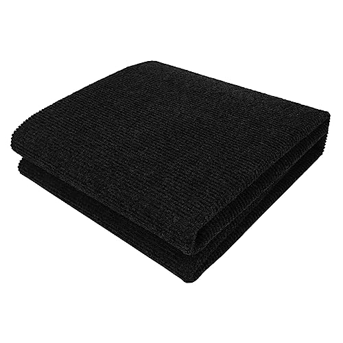 TEHAUX Bodenmatte Stuhlmatte Chair Floor Protectors Bürostuhl Matte Computerstuhl-Teppich Hart Mit Fußmatten Für Stühle Ergonomisch Schreibtisch Rollen Dark Grey Polyester (Polyester) von TEHAUX