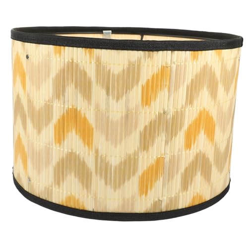 TEHAUX Boho Lampenschirm mit Druckmuster Stabile Deckenleuchte Langlebiger Ersatz Lampenschirm für Wohnzimmer und Schlafzimmer Einfach zu Montieren Sanftes Warmes Licht TEHAUX Boho Lampenschirm mit Druckmuster Stabile Deckenleuchte Langlebiger Ersatz Lampenschirm für Wohnzimmer und Schlafzimmer Einfach zu Montieren Sanftes Warmes Licht von TEHAUX